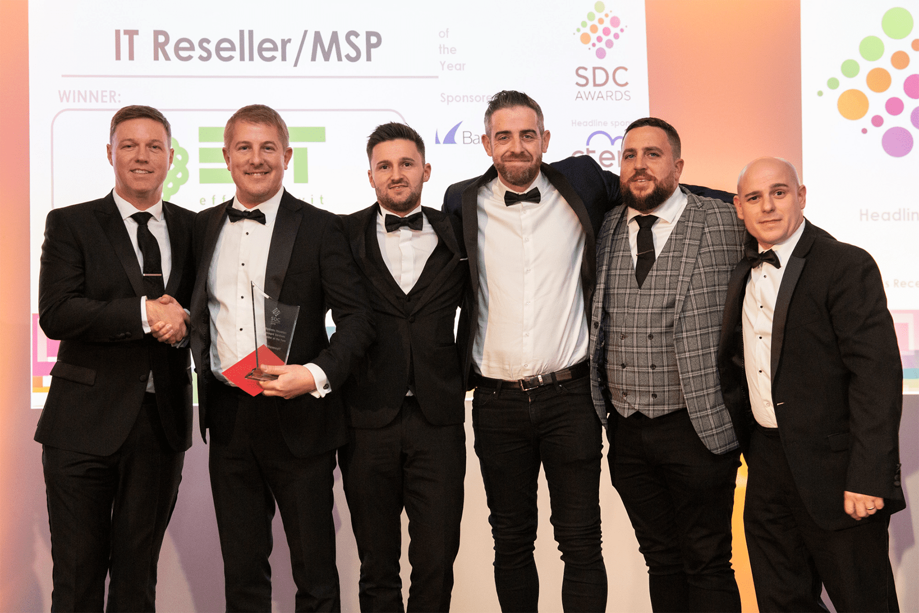PRESS RELEASE: EfficiencyIT Win ‘IT Systems Reseller of The Year’ at SDC Awards 2019